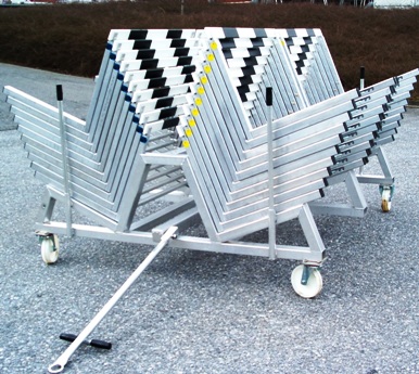 Hurdle Trolley for 40 Hurdles