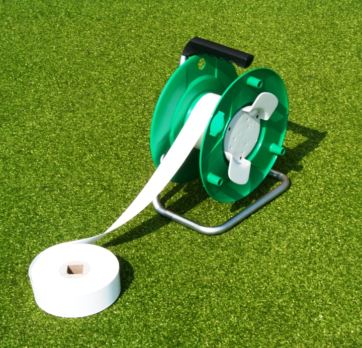 Dispensing Spool for Plastic Marking Tape.