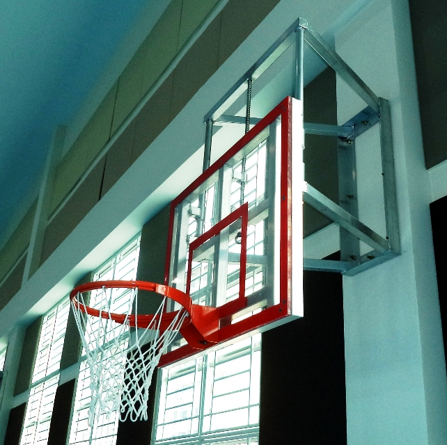 Basketball Wall Mounted Height Adjustable System