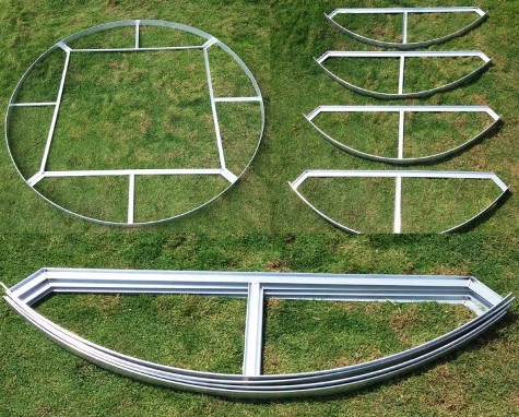 Shot Put & Discus Ring. Dismantle Version